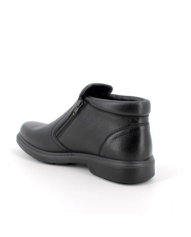 STIVALETTI ENVAL SOFT UOMO IN PELLE NERO ZIP 6704200