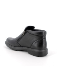 STIVALETTI ENVAL SOFT UOMO IN PELLE NERO ZIP 6704200