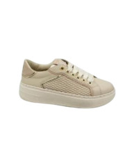 SNEAKERS KEYS DONNA BEIGE/PINK K-11853 K10547