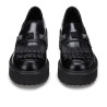 MOCASSINO CULT DONNA SLASH 3487 LOW W BR.LEATHER BLACK CLW348701