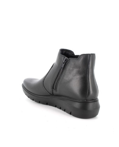 STIVALETTI ENVAL SOFT DONNA NERO ZIP ZEPPA 4,2CM 6773500