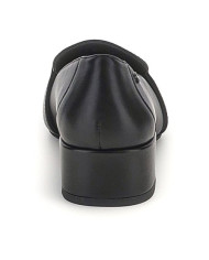 DECOLLETE' STONEFLY DONNA IRIS 10 NAP BLACK NAPPA LEATHER TACCO 4CM   223074 000