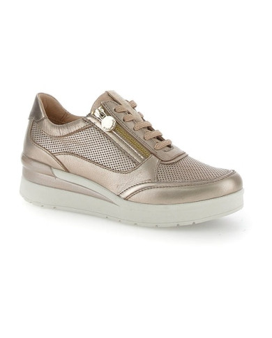 SNEAKERS STONEFLY CREAM 52 LAMINATED LTH SIMPLY TAUPE 220738 I89