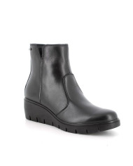 STIVALETTI ENVAL SOFT DONNA NERO ZIP LATERALE ZEPPA 5CM 6766400
