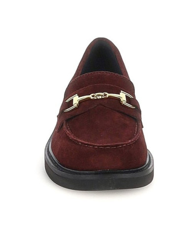 MOCASSINO STONEFLY DONNA CELINE 5 SUE ROAST BROWN GOAT SUEDE 223049 07B