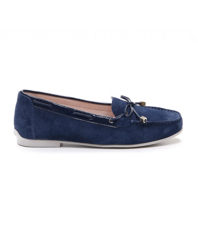 MOCASSINO DONNA STONEFLY CAPRI III 1 VELOUR OCEAN BLUE