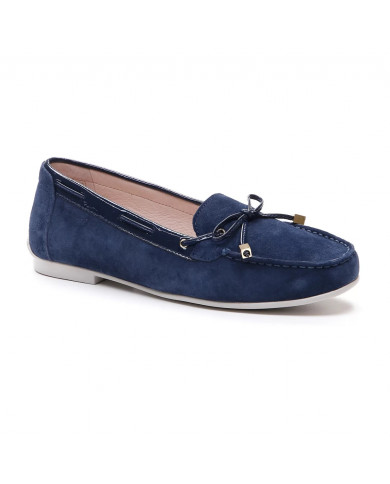 MOCASSINO DONNA STONEFLY CAPRI III 1 VELOUR OCEAN BLUE
