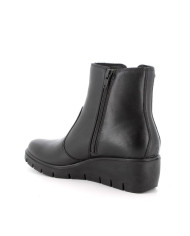 STIVALETTI ENVAL SOFT DONNA NERO ZIP LATERALE ZEPPA 5CM 6766400