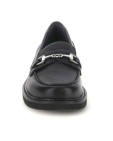 MOCASSINO STONEFLY DONNA CELINE 5 NAP BLACK NAPPA LEATHER 223202 000