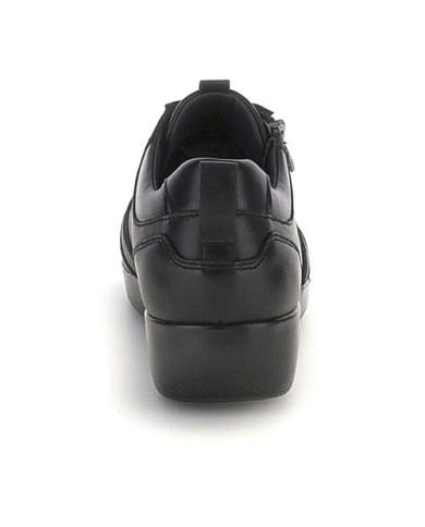 SNEAKERS STONEFLY DONNA PASEO IV 47 ZIP NAP BLACK NAPPA LEATHER 222923 000