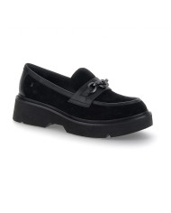 MOCASSINO STONEFLY DONNA TESSA 4 SUE BLACK VELOUR 221626 000