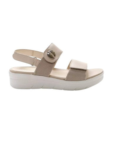 SANDALO CON ZEPPA STONEFLY AQUA III 12 NAPPA LTH/TEXTILE HUMUS BROWN 216158 016