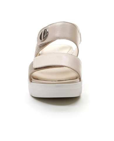 SANDALO CON ZEPPA STONEFLY AQUA III 12 NAPPA LTH/TEXTILE HUMUS BROWN 216158 016