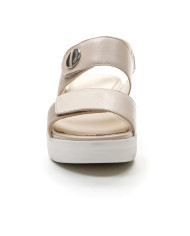 SANDALO CON ZEPPA STONEFLY AQUA III 12 NAPPA LTH/TEXTILE HUMUS BROWN 216158 016