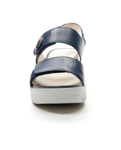 SANDALO CON ZEPPA STONEFLY AQUA III 12 NAPPA LTH/TEXTILE OCEAN BLUE 216158 144