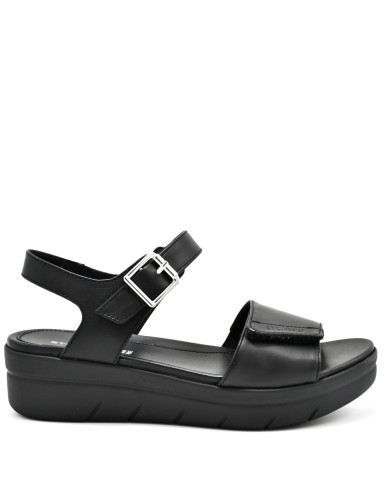 SANDALO CON ZEPPA STONEFLY DONNA AQUA III 2 NAPPA LTH BLACK 110207 000