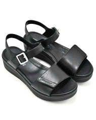 SANDALO CON ZEPPA STONEFLY DONNA AQUA III 2 NAPPA LTH BLACK 110207 000