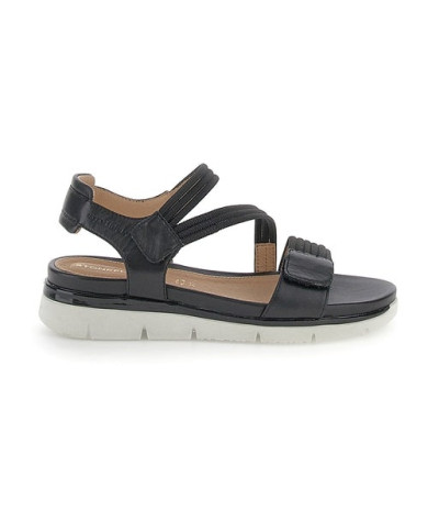 SANDALO STONEFLY DONNA ELODY 23 ELASTIC/NAPPA LTH BLACK 220832 000