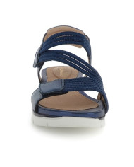 SANDALO STONEFLY DONNA ELODY 23 ELASTIC/LAMINATED LTH LIMO BLUE 220831 100