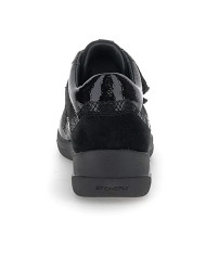 SNEAKERS STONEFLY DONNA AURORA 26 VELOUR/S. PATENT BLACK VELOUR/SYNTHETIC PATENT 221552 000