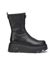 ANFIBIO CON ZEPPA CULT DONNA NEW ROCK 3554 LEATHER BLACK ZIP CLW355400