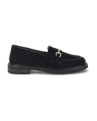 MOCASSINO STONEFLY DONNA CELINE 5 GOAT SUEDE BLACK GOAT SUEDE 221598 000