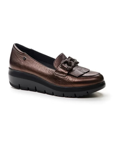 MOCASSINO STONEFLY DONNA PLUME 13 LAMINATED LTH 218215 410 PLUME 13 LAMINATED LTH LAMINATED LEATHER