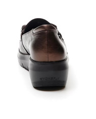 MOCASSINO STONEFLY DONNA PLUME 13 LAMINATED LTH 218215 410 PLUME 13 LAMINATED LTH LAMINATED LEATHER