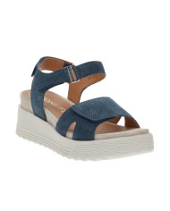 SANDALO CON ZEPPA STONEFLY PARKY 15 VELOUR BLU 219664 3F7