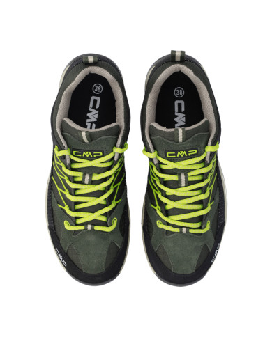 SCARPA DA TREKKING CMP BAMBINO KIDS RIGEL LOW WP TREKKING SHOE PINE MELA 3Q54554J 02FV