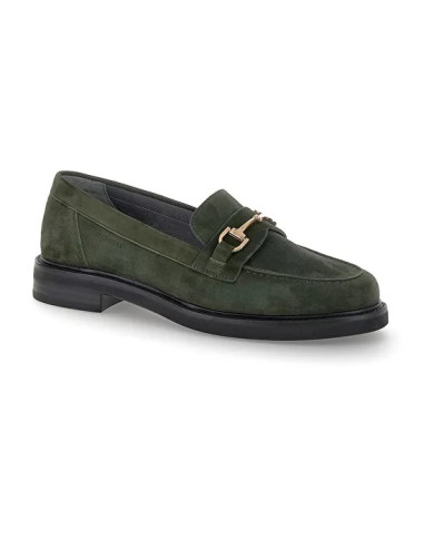 MOCASSINO STONEFLY DONNA CELINE 5 GOAT SUEDE GREEN RESIN GOAT SUEDE 221598 26O