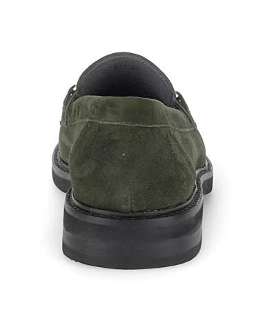 MOCASSINO STONEFLY DONNA CELINE 5 GOAT SUEDE GREEN RESIN GOAT SUEDE 221598 26O