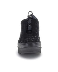 SNEAKERS STONEFLY DONNA CREAM 21 VELOUR/S. NAPPA BLACK VELOUR/SYNTHETIC NAPPA LEATHER 221725 000