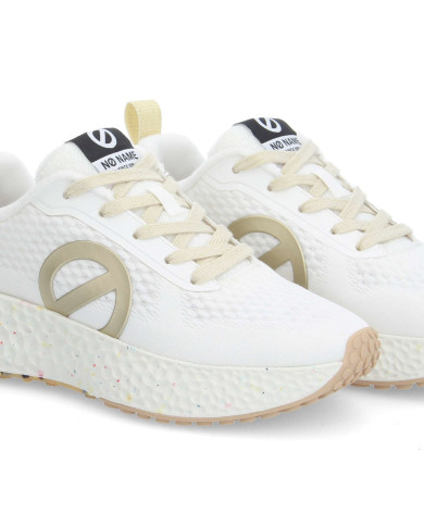 SNEAKERS NO NAME DONNA CARTER FLY W  WHITE/MAT GOLD  LNVD MEMT A0     