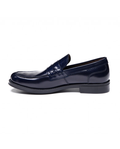 MOCASSINO STONEFLY UOMO BLISS CALF LTH NIGHT BLUE 218019 131