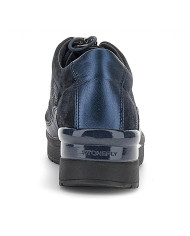 SNEAKERS STONEFLY DONNA CREAM 21 VELOUR/LAMINATED LTH BLUEBERRY 219983 1D8