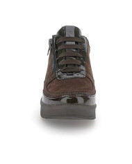 SNEAKERS STONEFLY DONNA CREAM 47 VELOUR/S PATENT TURKIC COFEE 220676 M94