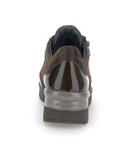 SNEAKERS STONEFLY DONNA CREAM 47 VELOUR/S PATENT TURKIC COFEE 220676 M94