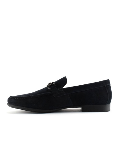 MOCASSINO STONEFLY UOMO SUMMER II 8 VELOUR LIMO BLU 110601 100