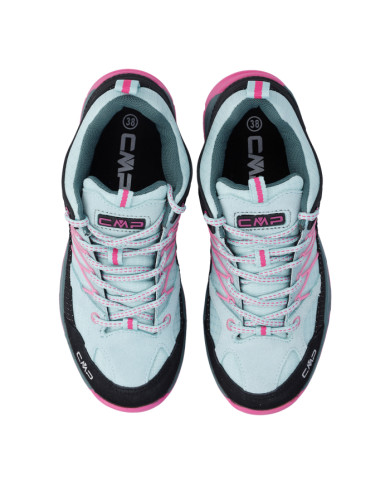SCARPA DA TREKKING CMP BAMBINA KIDS RIGEL LOW WP TREKKING SHOE OPALE BUBBLE GUM 3Q54554J 56ET