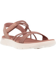 SANDALO SKECHERS DONNA GO WALK FLEX SANDAL - EMMA 141473 TAN