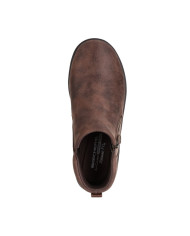 SCARPONCINI DONNA SKECHERS LOVELY VIBE - FALL IN BLOOM 158952 CHOC