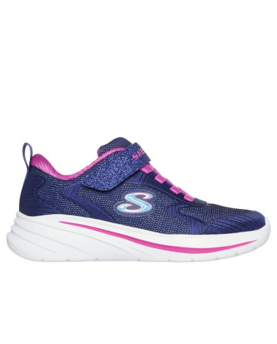 SNEAKERS SKECHERS BAMBINA WAVE 92 BLU NAVY 303557L NVY