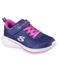 SNEAKERS SKECHERS BAMBINA WAVE 92 BLU NAVY 303557L NVY