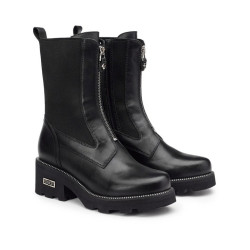 STIVALETTI CULT DONNA CULT DONNA GRACE 3929 MID W LEATHER BLACK CLW392900