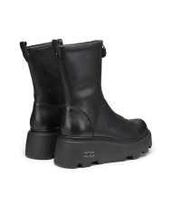 ANFIBIO CON ZEPPA CULT DONNA NEW ROCK 3554 LEATHER BLACK ZIP CLW355400