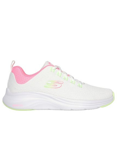 SNEAKERS SKECHERS DONNA VAPOR FOAM WHITE/PINK 150022 WNPL