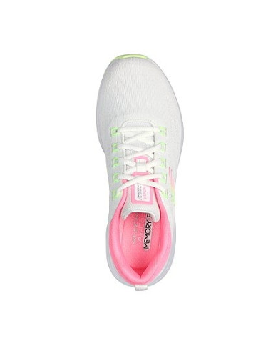 SNEAKERS SKECHERS DONNA VAPOR FOAM WHITE/PINK 150022 WNPL