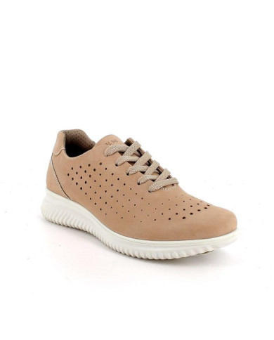 SNEAKERS ENVAL SOFT DONNA  NABUK SOFT BEIGE SCURO 1264633  
