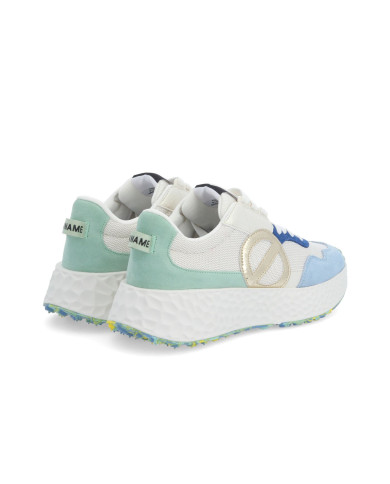 SNEAKERS NO NAME DONNA CARTER JOGGER W  DOVE/SKY/MINT  NNVE KI04 VE